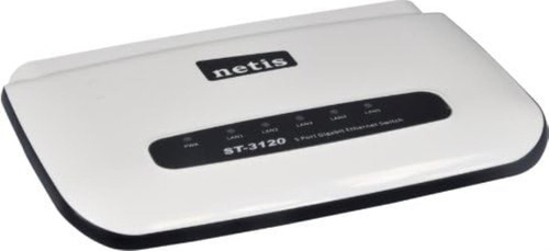 Conmutador Gigabit De 5 Puertos Azio Netis (st-3120)