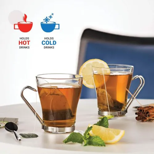Taza De Café De Vidrio Bormioli Rocco Oslo - Tazas De Café E