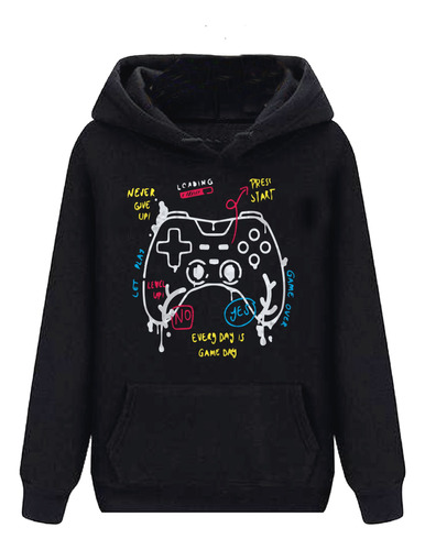 Buso Hoodie Chompa Personalizado Video Juegos Gamer Control