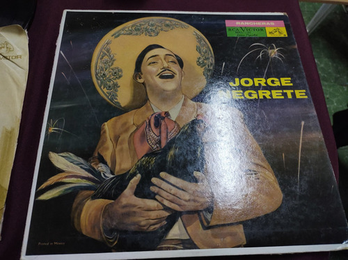Jorge Negrete Vol 1 Así Cantaba Vinyl,lp,acetato Ranch