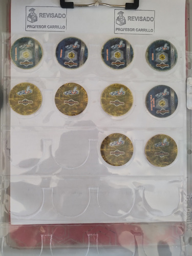 Colección De Tazos Medabots Plástico 70 Pz (Usado)