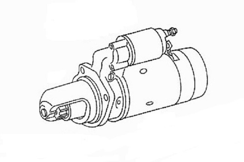 Motor De Arranque Mercedes Benz Om366a 12v 3kw