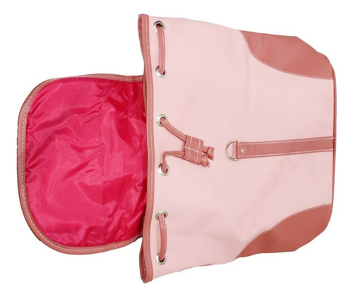 Bolsa / Mochila Para Dama Grande Doble Asa Backpack Color Rosa