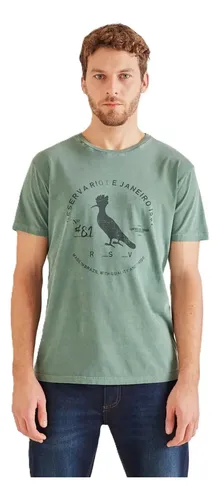MLB 5866003778 Camiseta Sb Algodo Carimbo Gaze Reserva JM