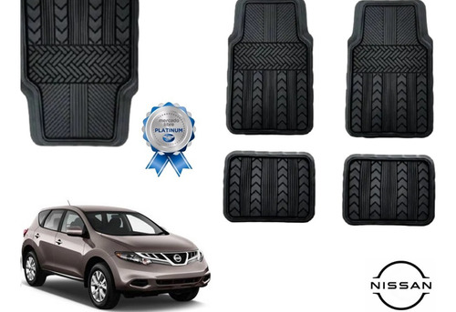 Tapetes Rd Uso Rudo 4pz Nissan Murano 2011 Negro