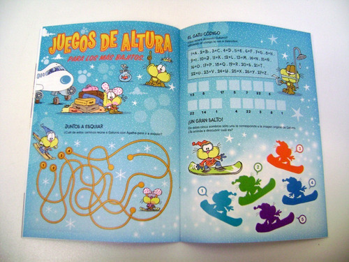 Revista Juegos De Altura Lan Lineas Aereas Gaturro Boedo (Usado)