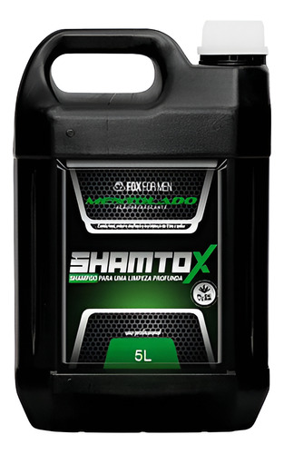 Shampoo Galão Shamtox 5 Litros Fox For Men 