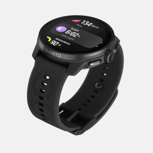 Relógio Gps Suunto Race S Power Blue Preto Liso Preto Preto