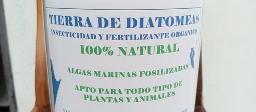 Tierra De Diatomeas Insecticidad Fertilizante Huerto Plantas