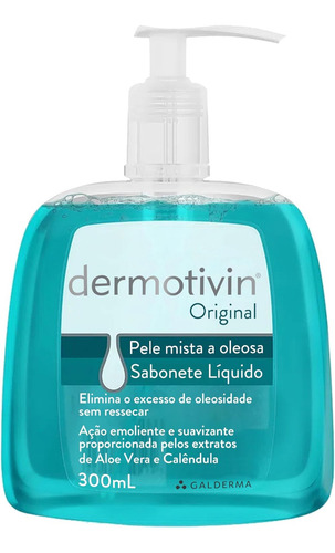 Dermotivin Original Sabonete Liquido 300 Ml
