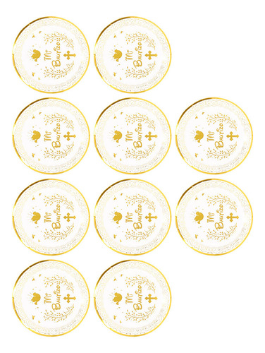 Platos De Papel Bronceador, Aptos For Microondas .