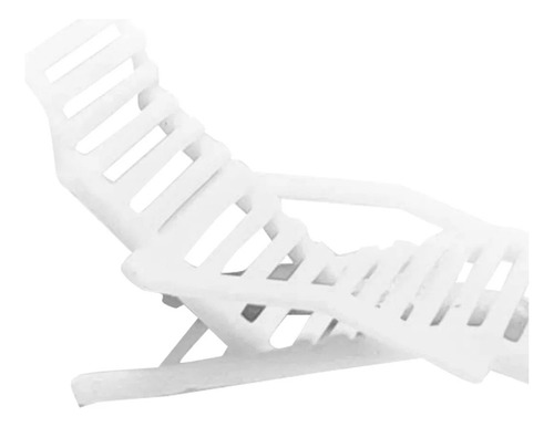 Ds Silla De Playa Reclinable De Simulación 1/64 Para Color