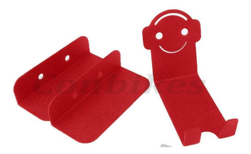 Imagen 2 de 6 de Soporte Smile Gancho Pared Colgar Bicicleta Pedal Conbikes