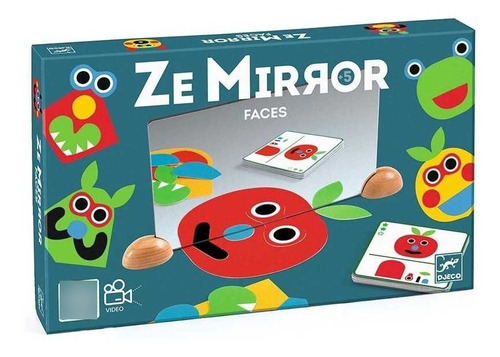 Ze Mirror Caras Juego 5+ Juego Educativo