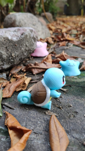 Mini Pokémon Gen 1 Primera Combo X5 Azar Gashapon Con Shiny