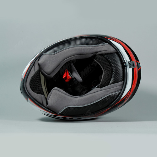Casco Mt Targo Interact Ece Dot Rojo Perla Integral