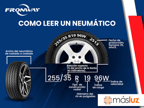 Par Llantas Rockblade A/t Ii Fronway Lt235/75r15 S 104