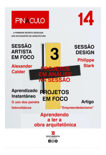 Revista Pináculo 14: Revista Para Estudantes De Arquitetura