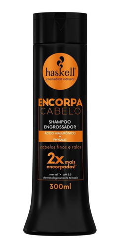Imagem 2 de 5 de Haskell Encorpa Cabelo Engrossador Kit C/ 4 Completo 300ml