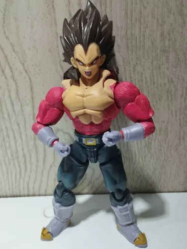 Boneco Articulado Goku 4 Ssj4 Super Vegeta Gohan Naruto