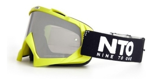 Antiparras Motocross Enduro Ninetoone Core Pixel Negro Verde