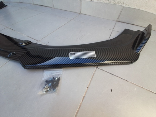 Lip Spoiler Universal Terminación Carbono U.s.a.