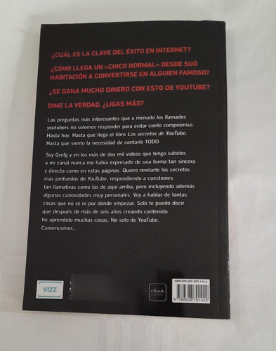 Libro Nuevo Los Secretos De Youtube - The Grefg