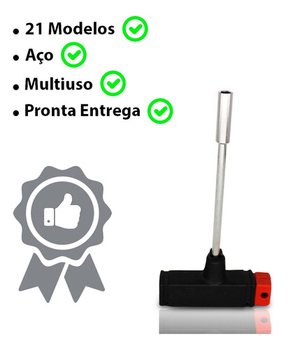 Imagem 3 de 7 de Jogo De Chaves Tipo T 21 Pçs Ferramentas Trabalho Domestico