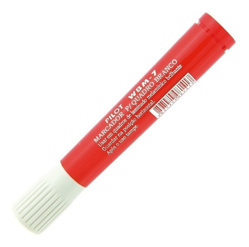 Pincel rotulador para pizarra blanca Pilot Wbm-7, color rojo