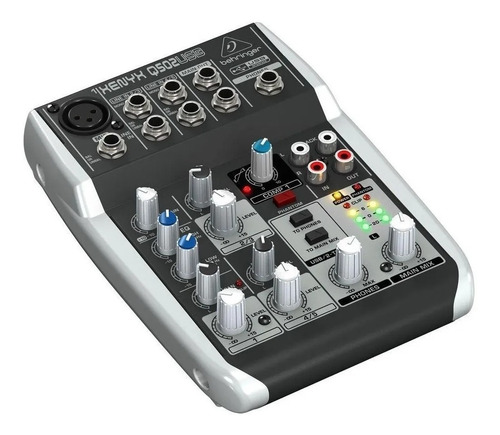 Mesa De Som Behringer Xenyx 502 C/ 5 Entradas E Pré-amp