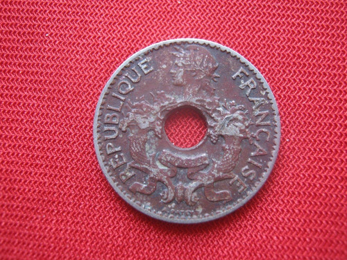 Indochina Francesa 5 Centavos 1925 