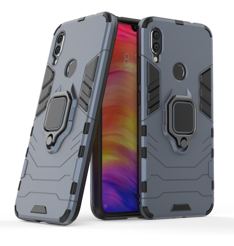 Funda Ring Armor Policarbonato Para  Xiaomi Redmi Note 7