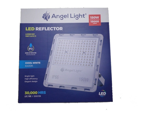 Reflector Led 150w Angel Ligth Multivoltaje 85-265v Blanco
