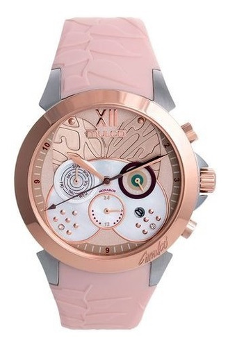 Reloj Mulco Lush Monarch Mw320580083 Mujer Rosado Original