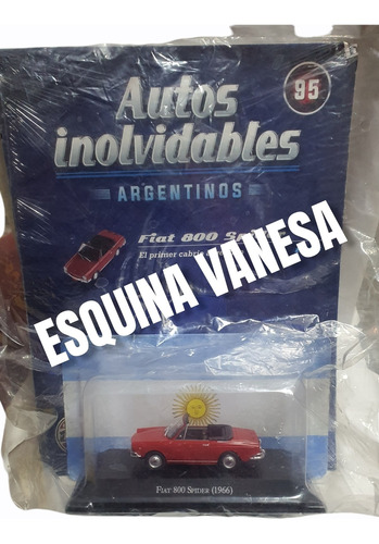 Fiat 800 Spider Inolvidable Num 95 1:43