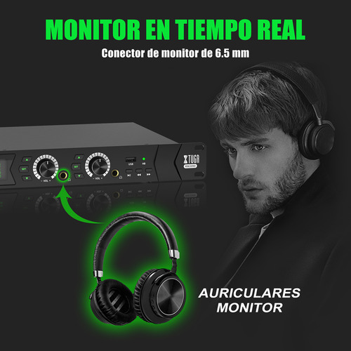 Xtuga Sistema De Monitoreo Inalambrico 2 Canal 2 Receptores