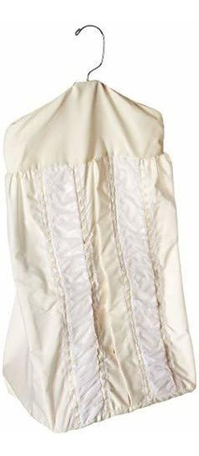 Baby Doll Sweet Touch Baby Crib Diaper Stacker, Crudo.