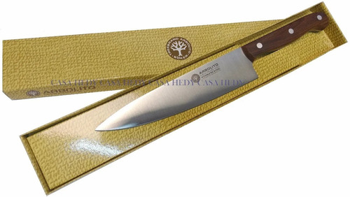 Cuchillo Arbolito Inox 440 8308g Hoja 20cm Cabo De Guayacan