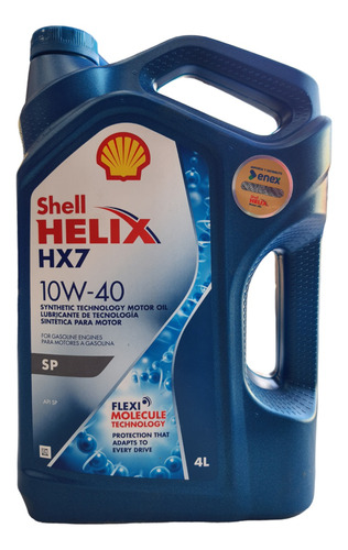 Aceite 10w40  Shell Hx7 Sp Doble Sello Original Enex Chile