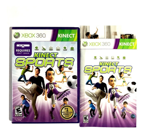 Kinect Sports 1 - Solo Caja Y Manual Originales De Xbox 360