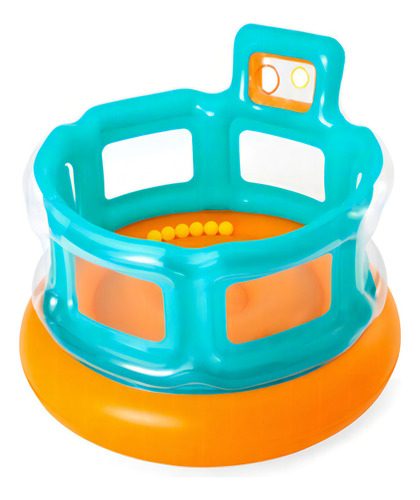 Inflable Trampolin Rebotador Naranja Infantil Brincolin