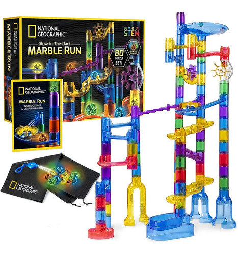 Imagen 1 de 6 de National Geographic, Tobogán De Canicas - Marble Run 80