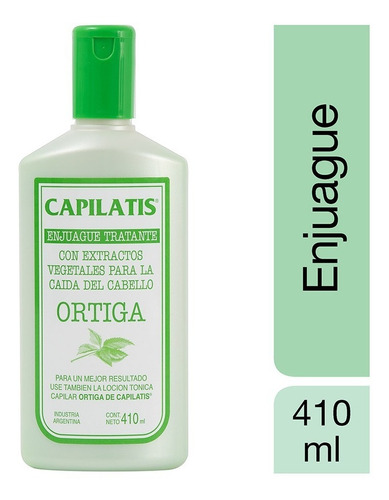 Capilatis Ortiga Enjuague Tratante 410ml Extractos Vegetales