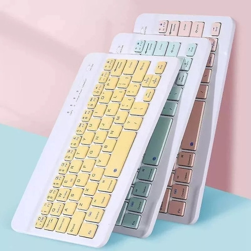 Kit De Teclado Bluetooth Con Ratón Soporte Teléfono/tablet