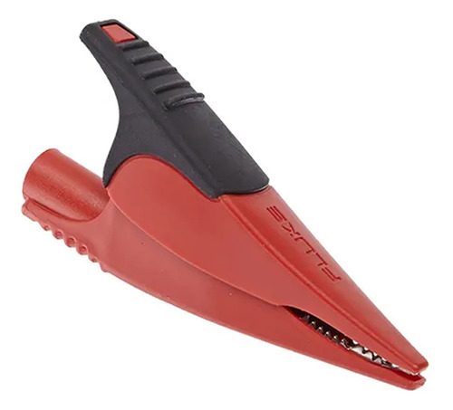 Garra Crocodilo Vermelho/preto Ac285 Mandíbulas Aço Fluke