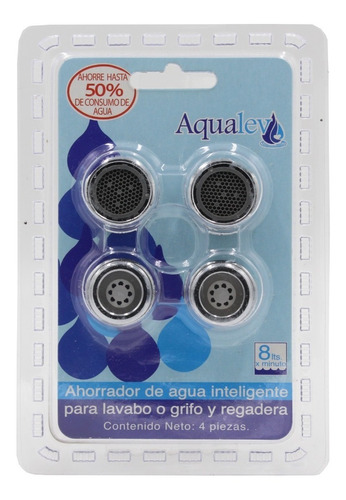 Ahorrador De Agua Para Lavabo Y Regadera - Cuatro Piezas