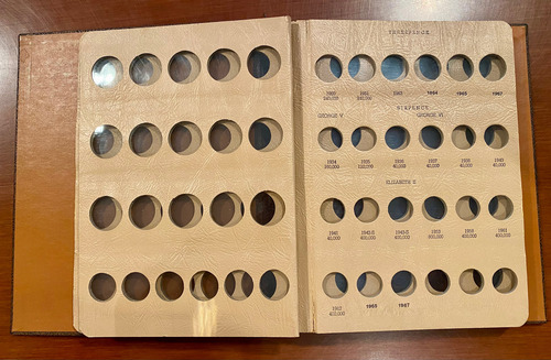 Álbum Para Monedas Dansco Fiji C/cubierta Anticorrosiva (Usado)