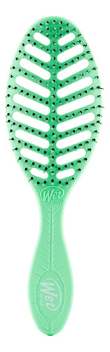 Escova De Cabelo Wet Brush Go Green Speed Dry Oval Cor Verde