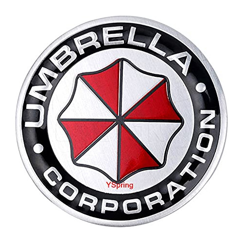 Emblema De Coche Yspring Resident Evil Umbrella Car Bad...