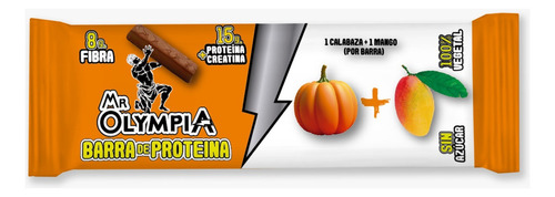 Barra De Proteina Sabor Calabaza Y Mango - Mr. Olympia